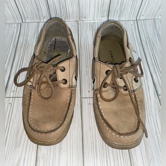 Kids Sperry Top Siders Boat Shoes Size 2.5 - Picture 9 of 9